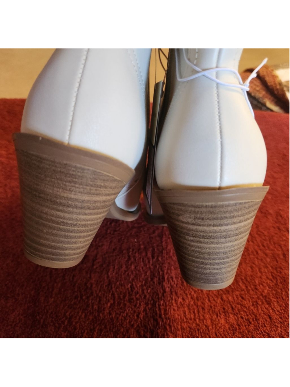 Tiana Western Boots with Memory Foam Insole - Universal Thread Cream 7.5 - Picture 6 of 11
